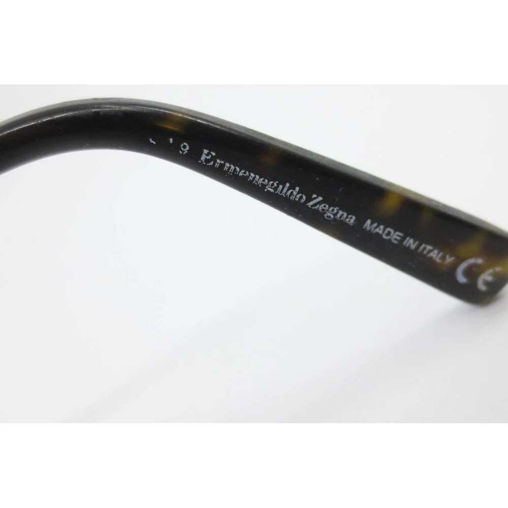 Ermenegildo Zegna EZ5113 038 Aviator Eyeglass Frames Gunmetal Tortoise Italy